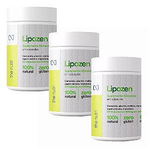Kit 3 Lipozen The Nutri