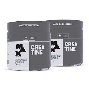 Kit 2x Creatina 300g - Max Titanium