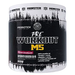 Monster Pré Work Out M5 300g - Probiótica