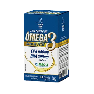 Ômega 3 120 Cápsulas