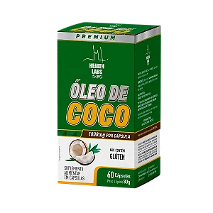 Óleo De Coco 60 Cápsulas