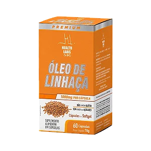 Óleo De Linhaca 60 Cápsulas