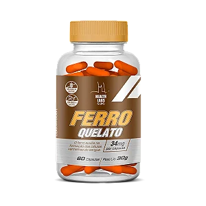 Ferro Quelato 60 Cápsulas