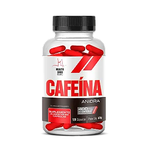 Cafeína 120 Cápsulas