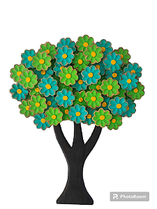 Árvore da vida verde mesclado