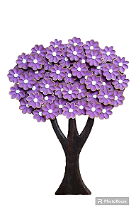 Árvore da vida roxa
