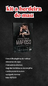 KIT A HERDEIRA DO MAU - A FILHA ILEGÍTIMA DO MAFIOSO - FRETE INCLUSO (DESCONTO NO PIX: R$75,00)