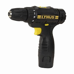 Parafusadeira Furadeira 12V Bateria Palito Lynus PFL-12P