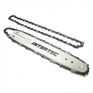 Sabre Para Motosserra 35cm Stihl MS 170 180 com 2 Correntes