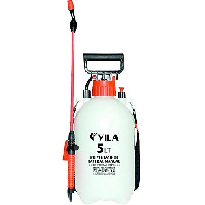Pulverizador lateral 5 litros compressão prévia manual Vila