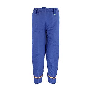 Calça Anticorte Motosserra Pro1 8cam 230° Azul Tecmater