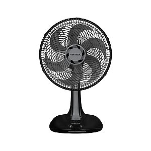 Ventilador de Mesa Turbo 6Pás 30CM Preto Ventisol