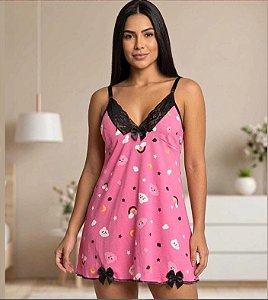 Camisola Feminina Curta em Liganete *GQ77NPFZS*