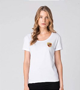 Camiseta Feminina com Emblema Porsche