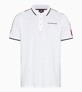Camisa Polo Masculina Branca – Coleção Turbo n°1