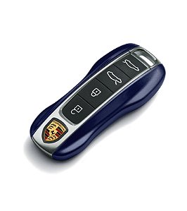 Chave de veículo com laterais esmaltadas