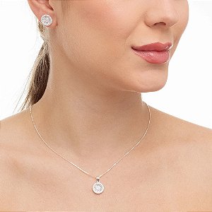 Conjunto Prata Mini Pizza Navete