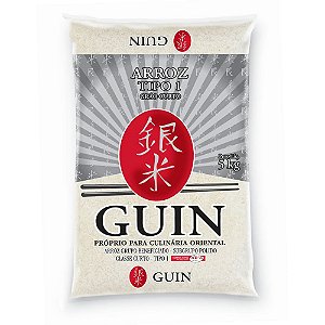 Arroz Japonês grão curto T1 Guin 5kg