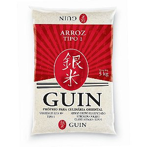 Arroz Japonês grão longo T1 Guin 5kg