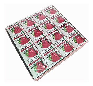Chiclete Sabor Morango Marukawa Bubble Gum - 48 Uunidades