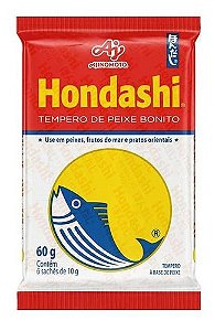 Hondashi 60g Tempero `peixe Bonito 6 Saches 10g Ajinomoto