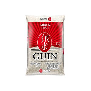 Arroz Japonês grão longo T1 Guin 1kg