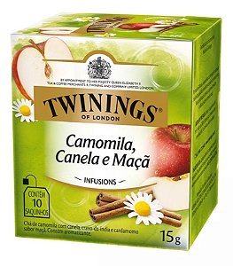 Cha Twinings Misto 15G DP com 10 Saches Camomila Canela Maca