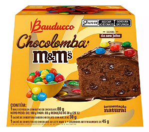 Colomba Mini Chocolomba Pascal Mms E Gotas De Chocolate Bauducco 80g