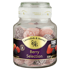 Bala Alemã Cavendish e Harvey Berry Selection 300g