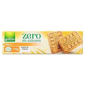 Biscoito Espanhol Gullón Zero Fibra Integral 170g