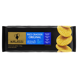 Snack de Arroz Original Kalassi Pacote 100g