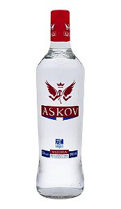 Vodka Tridestilada Askov Garrafa 900ml