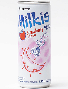 Bebida Milkis Leite Lotte Morango 250ml
