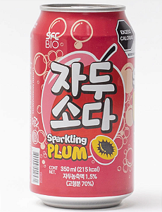 Bebida Soda SFC Sparkling Ameixa 350ml