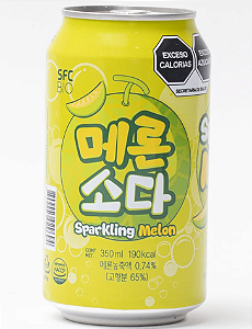 Bebida Soda SFC Sparkling Melão 350ml