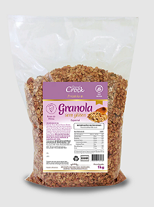 Granola com Aveia sem Glúten Especial Leve Croc 1kg