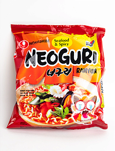 Macarrão Instantâneo Nongshim Picante Neoguri Frutos do Mar 120g