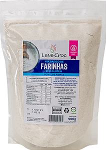 Mix Básico de Farinhas sem Glúten Leve Croc 500G