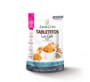 Tabletitos Low Carb Original Leve Croc 90G