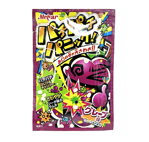 Bala Explosiva Sabor Uva Meisan Pachi Pachi Panic 5g