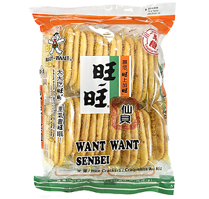 Biscoito de Arroz Senbei Sembei Tenka Agridoce Want Want 92g
