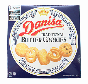 Biscoito Danisa Amanteigado Importado Cookies 162g