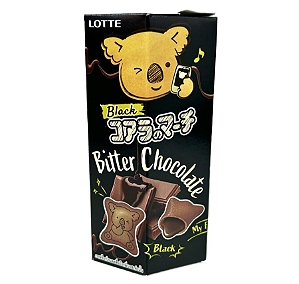 Biscoito Koala Coala Lotte Recheio Chocolate Amargo 33g