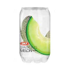 Bebida Refrigerante Coreano OKF Sabor Melão 350ml