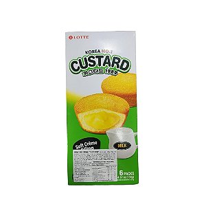 Bolo Custard Lotte Softcake c/ 6un 138g