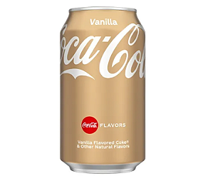 Refrigerante Coca Cola Vanilla Baunilha Lata 330ml