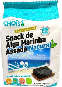 Snack de Alga Marinha Chois Assada Natural 10g