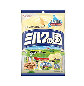 Bala de Leite Milk No Kuni Kasugai 120g