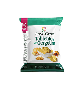 Tabletitos Salgados de Gergelim Leve Croc 25G