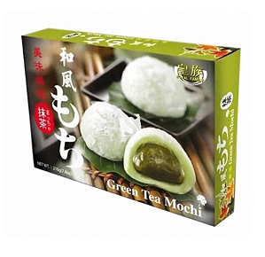 Moti Mochi Royal Bolinho de Arroz Sabor Chá Verde 210G